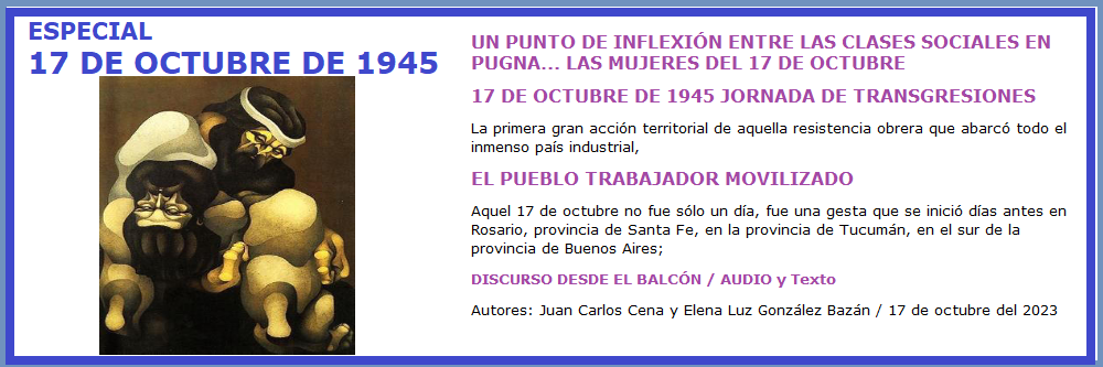 ESPECIAL 17 DE OCTUBRE